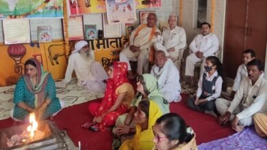 Photo of गायत्री परिजनों ने मनाया कार्यालय का वार्षिकोत्सव