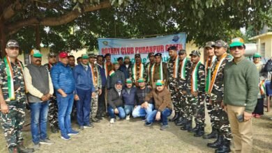 Photo of रोटरी क्लब पूरनपुर ग्रीन और इनरव्हील क्लब ने कई कार्यक्रमों में किया प्रतिभाग, एसएसबी जवानों को सम्मानित किया