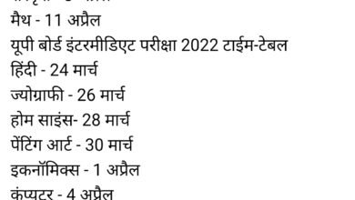 Photo of यूपी बोर्ड परीक्षा 24 मार्च से, डीआईओएस ने आज 2 बजे बुलाई प्रधानाचार्यो की जरूरी बैठक