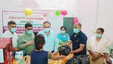 Photo of स्व.सचिन अग्रवाल के जन्मदिन पर टीवी मरीजों को भेट कीं पौष्टिक आहार की किटें