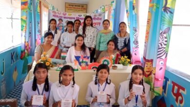 Photo of आजादी के अमृत महोत्सव के दौरान जन्मी बच्चियों का मनाया गया जन्मदिन