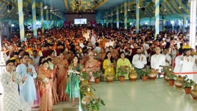 Photo of 1008 दीपकों से जगमगा उठा टीएमयू का रिद्धि-सिद्धि भवन