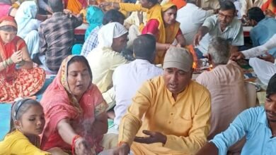 Photo of माता भगवती देवी गौशाला पर हुआ हवन, गोष्ठी और भंडारा